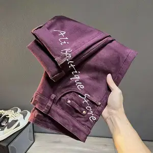 Женские брюки фиолетовые, Душанбе