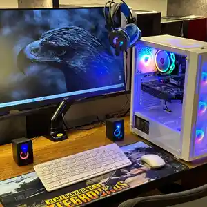 Игровой компьютер core i7 4770/RAM 16GB/NVME M2 256GB/RX 580 8GB/HDD 1TB/Wi-fi, Душанбе