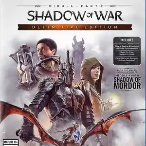 Игра Middle Earth Shadow of War Definitive Edition для Sony PS4, Душанбе