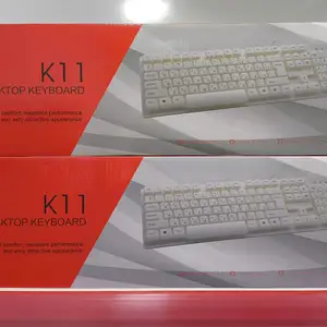 Клавиатура K11 White, Душанбе