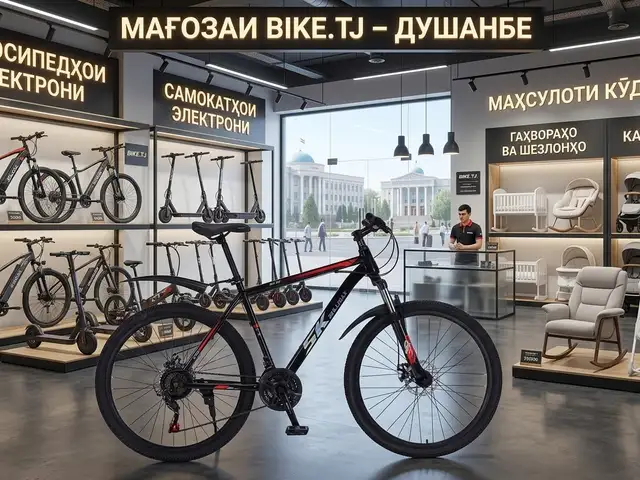 Велосипед, Душанбе