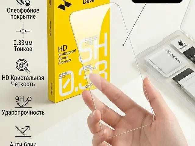 Защитное стекло Apple iPhone 17 Pro, Душанбе