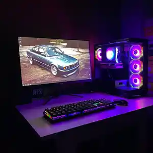 Игровой компьютер core i5 10400F/RAM 16GB DDR 4/RX 580 GB/SSD 128/HDD 1TB, Душанбе