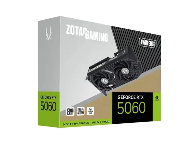 Видеокарта RTX 5060 8GB Zotac Twin Edge, Душанбе