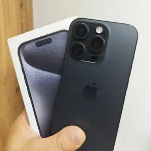 Apple iPhone 15 Pro, 128 gb, Black Titanium, Душанбе