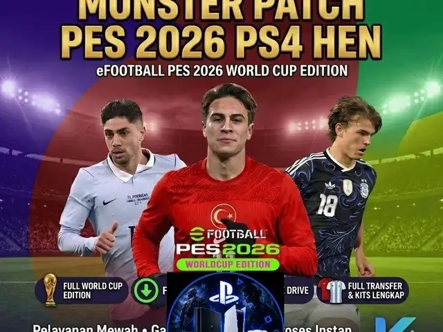 Игра eFootball PES 2026 WORLD CUP EDITION MONSTER PATCH для PS4/5, Худжанд